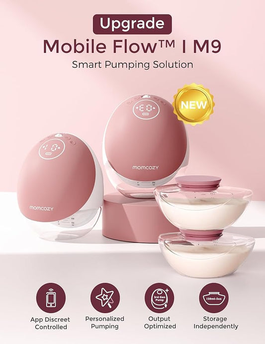 Momcozy M9 Wearable Breast Pump Hands-Free