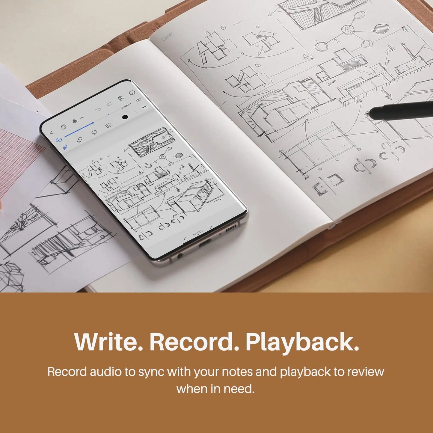 HUION Note™ 2-in-1 Smart Notebook